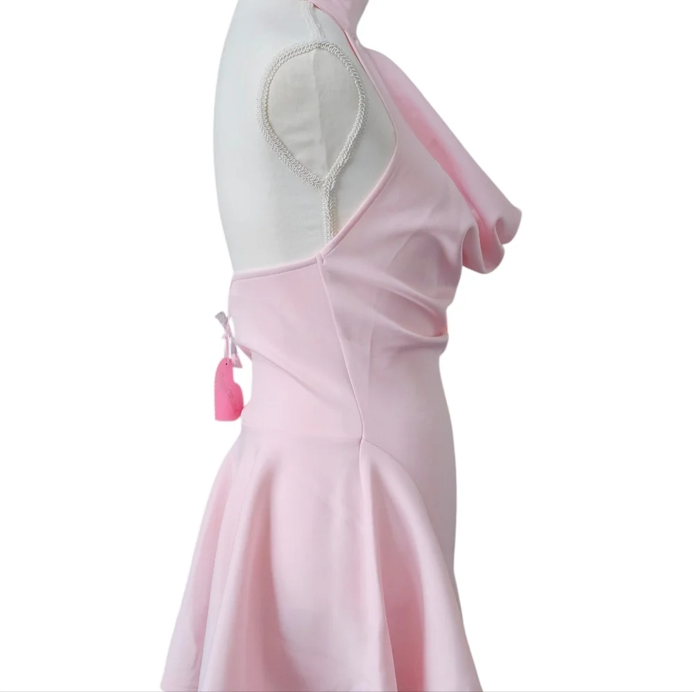 NWT Fearless Love Halter Dress - Pink Sugar Thrillz XXL - Picture 3 of 5